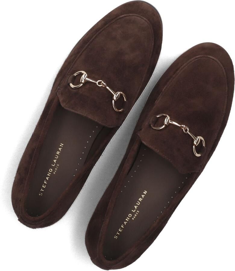 STEFANO LAURAN Loafers Dames Gr8020 39 5 Suède Bruin - Foto 2