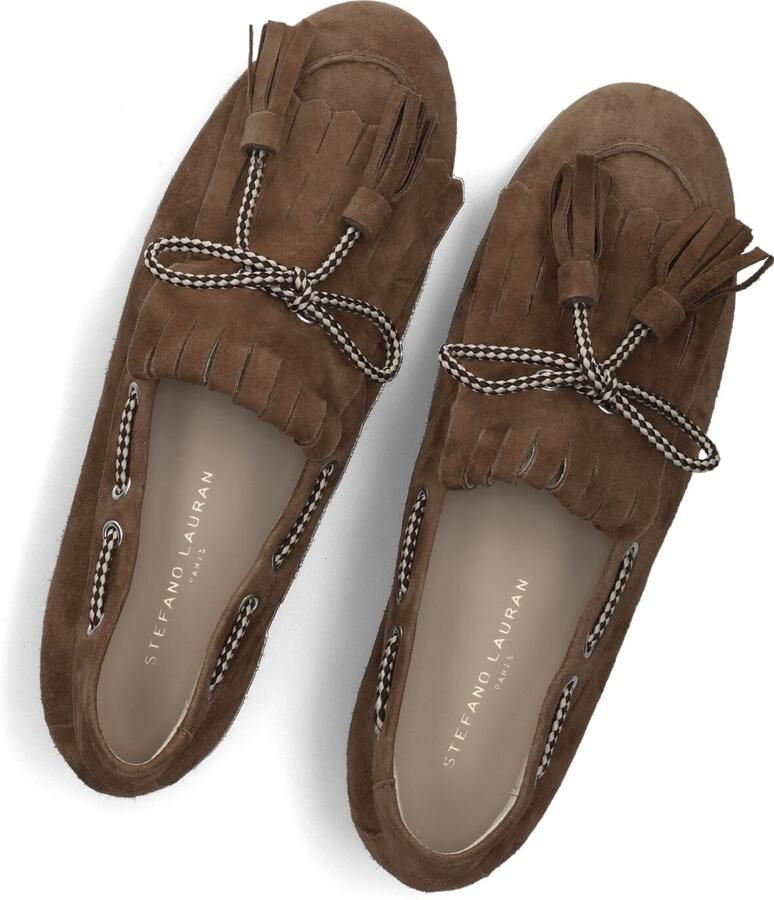 Stefano Lauran Michela Loafers Dames Instappers Bruin - Foto 2