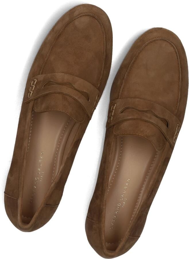 STEFANO LAURAN Loafers Dames Pe2579 Maat: 38 Materiaal: Suède Kleur: Bruin - Foto 2