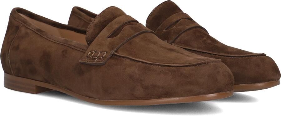 STEFANO LAURAN Loafers Dames Pe2579 Maat: 43 Materiaal: Suède Kleur: Bruin