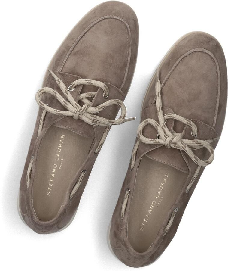 Stefano Lauran Sidney Loafers Dames Instappers Taupe - Foto 2