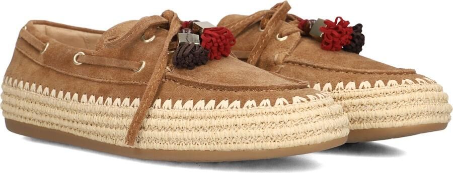 STEFANO LAURAN Loafers Dames St2066 Maat: 41 Materiaal: Suède Kleur: Camel
