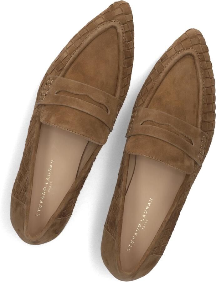 STEFANO LAURAN Loafers Dames St2656 Maat: 38 Materiaal: Suède Kleur: Camel - Foto 2