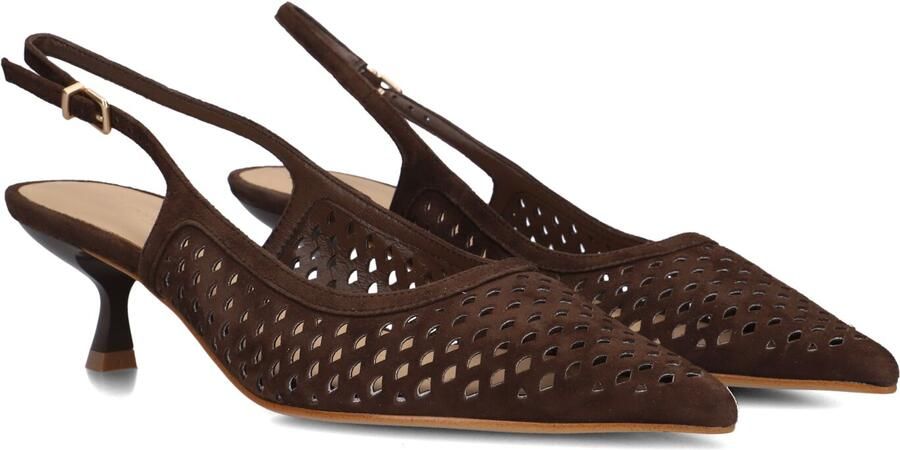 STEFANO LAURAN Loafers Dames St2749 Maat: 41 Materiaal: Suède Kleur: Bruin