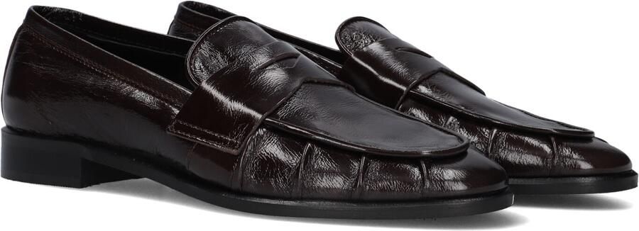 STEFANO LAURAN Loafers Dames Wanda Lakleer Bruin