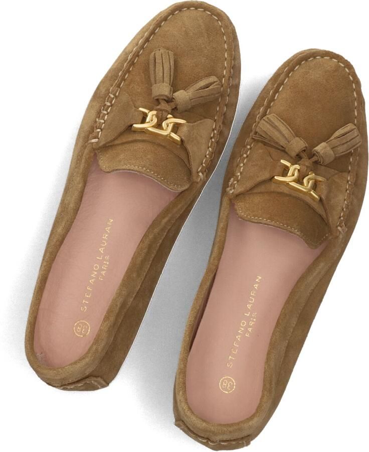 STEFANO LAURAN Mocassins Dames 11632 Maat: 44 Materiaal: Suède Kleur: Camel - Foto 2