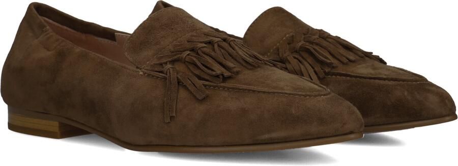 Stefano Lauran E2574 Mocassins Dames Instappers Bruin