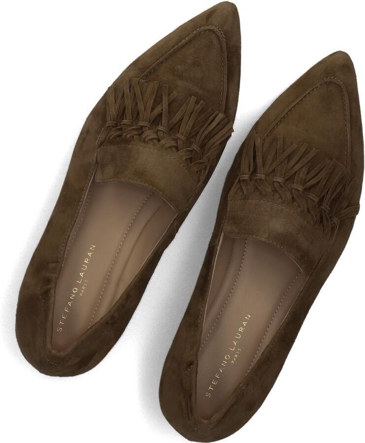 Stefano Lauran E2574 Mocassins Dames Instappers Bruin - Foto 2