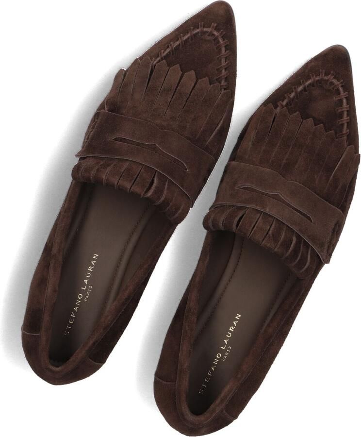 STEFANO LAURAN Mocassins Dames E8299 37 5 Suède Bruin - Foto 2
