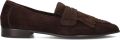 STEFANO LAURAN Mocassins Dames E8299 Suède Bruin - Donkerbruin