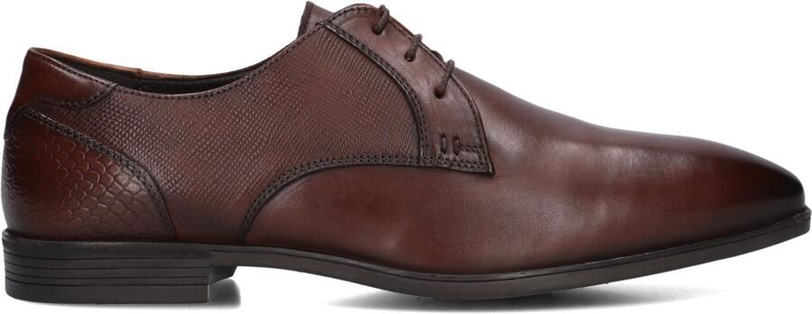 STEFANO LAURAN Nette Schoenen Heren 84708 Maat: 43 5 Materiaal: Lak Kleur: Cognac - Foto 3