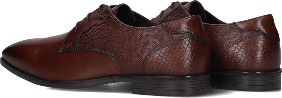 STEFANO LAURAN Nette Schoenen Heren 84708 Maat: 43 5 Materiaal: Lak Kleur: Cognac - Foto 4