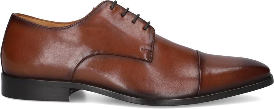 STEFANO LAURAN Nette Schoenen Heren Art-4002 Leer Cognac - Foto 4