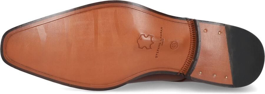 STEFANO LAURAN Nette Schoenen Heren Art-4002 Leer Cognac - Foto 5