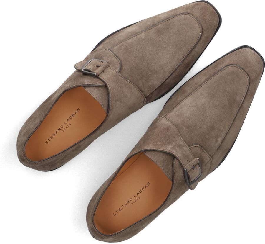 STEFANO LAURAN Nette Schoenen Heren Art-4005 Suède Taupe - Foto 2