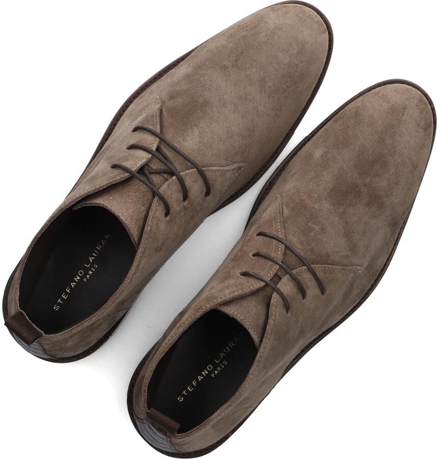 STEFANO LAURAN Nette Schoenen Heren Art-mhb 010934 Suède Taupe - Foto 2