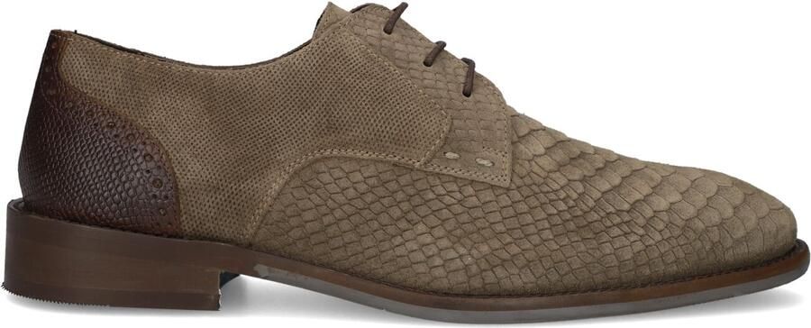 STEFANO LAURAN Nette Schoenen Heren Art-msh010086 42 5 Leer Taupe - Foto 4