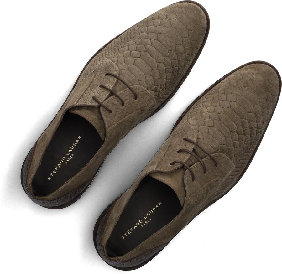 STEFANO LAURAN Nette Schoenen Heren Art-msh010086 42 5 Leer Taupe - Foto 2