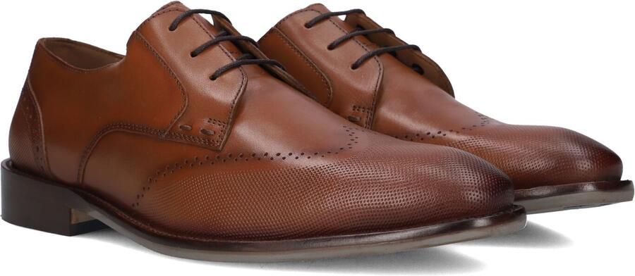 Stefano Lauran Msh0010098 Nette schoenen Veterschoenen Heren Cognac