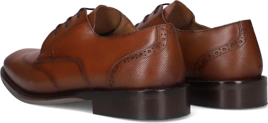 Stefano Lauran Msh0010098 Nette schoenen Veterschoenen Heren Cognac - Foto 3