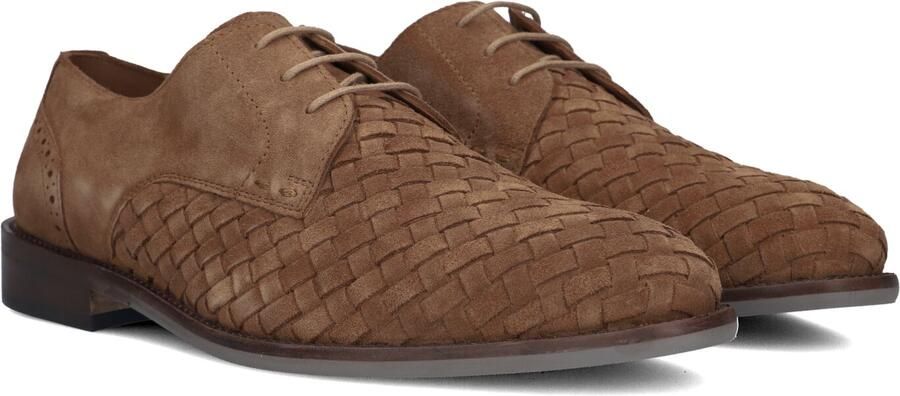 Stefano Lauran Msh0010098. Nette schoenen Veterschoenen Heren Camel