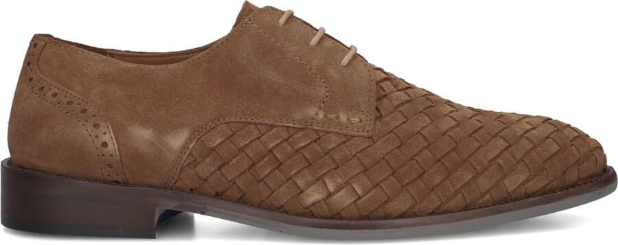 Stefano Lauran Msh0010098. Nette schoenen Veterschoenen Heren Camel - Foto 4