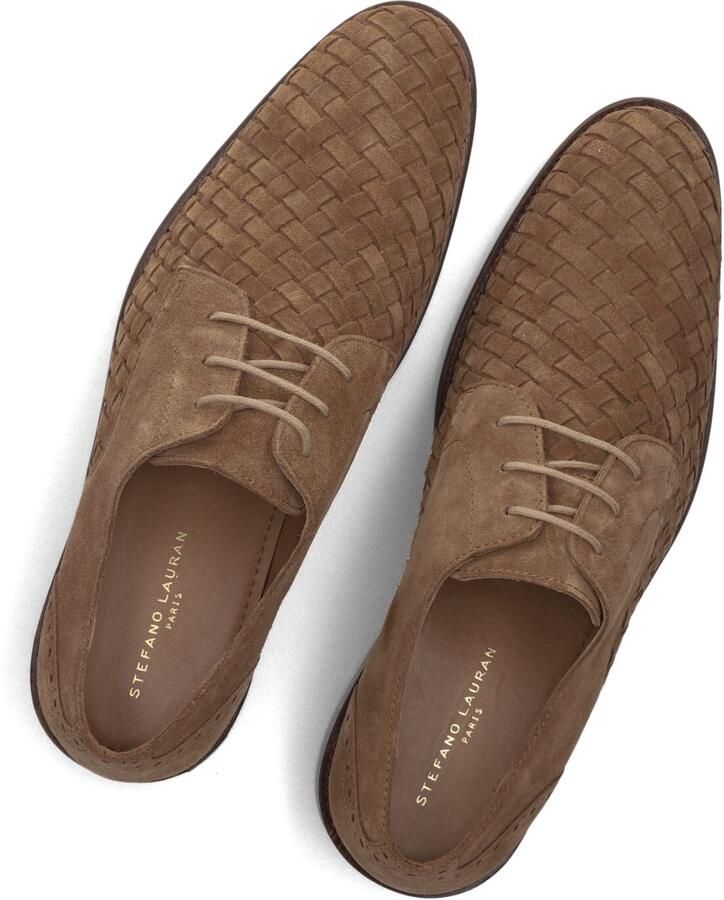 Stefano Lauran Msh0010098. Nette schoenen Veterschoenen Heren Camel - Foto 2