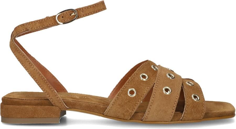 STEFANO LAURAN Sandalen met Hak Dames 25014 Maat: 43 Materiaal: Suède Kleur: Camel - Foto 3