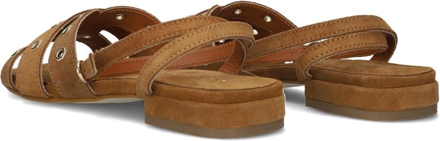 STEFANO LAURAN Sandalen met Hak Dames 25014 Maat: 43 Materiaal: Suède Kleur: Camel - Foto 5