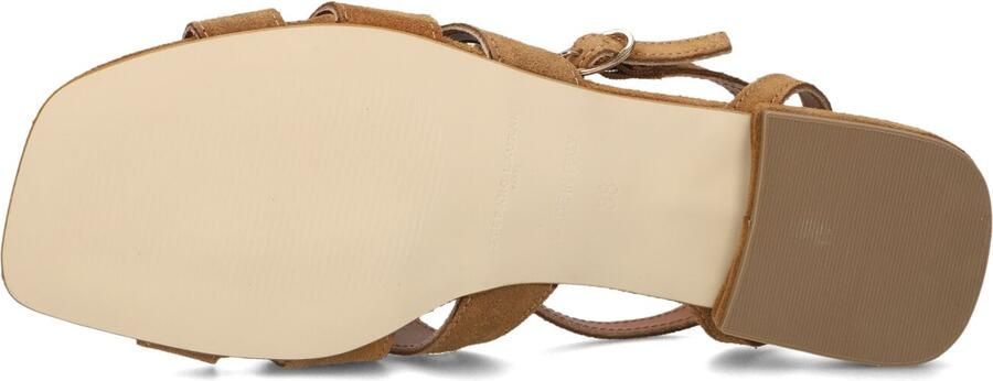 STEFANO LAURAN Sandalen met Hak Dames 25014 Maat: 43 Materiaal: Suède Kleur: Camel - Foto 4