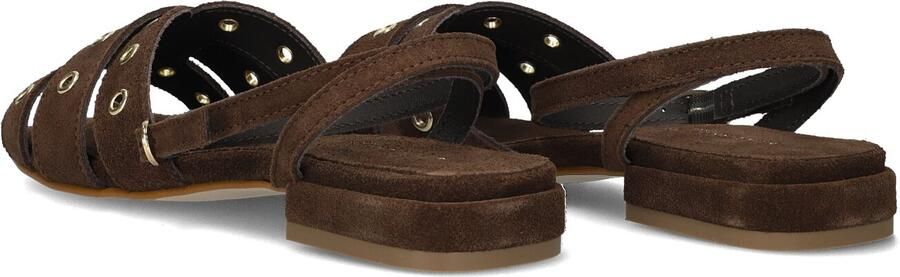 STEFANO LAURAN Sandalen met Hak Dames 25014 Maat: 38 Materiaal: Suède Kleur: Bruin - Foto 5