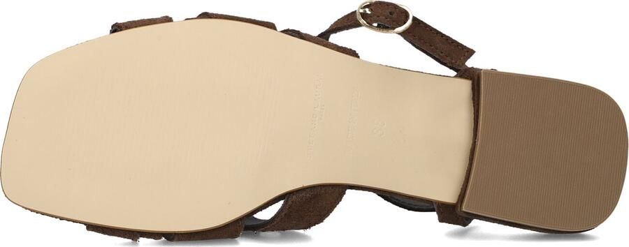 STEFANO LAURAN Sandalen met Hak Dames 25014 Maat: 38 Materiaal: Suède Kleur: Bruin - Foto 4