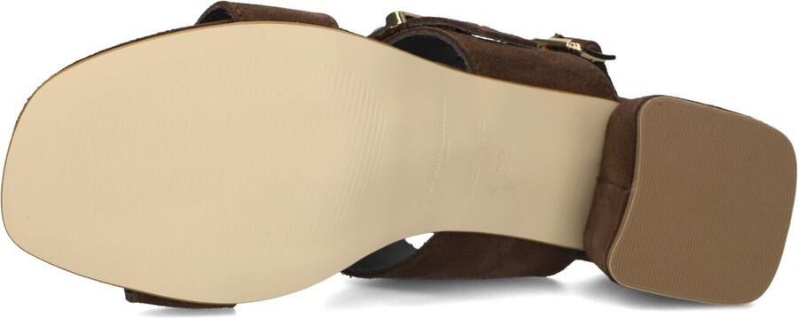 STEFANO LAURAN Sandalen met Hak Dames 25038 Maat: 37 Materiaal: Suède Kleur: Bruin - Foto 5