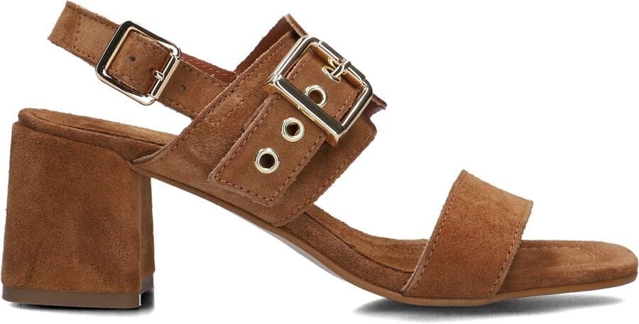 STEFANO LAURAN Sandalen met Hak Dames 25038 Maat: 37 Materiaal: Suède Kleur: Bruin - Foto 3