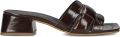 STEFANO LAURAN Slippers Dames 24050 H Lakleer Bruin - Donkerbruin