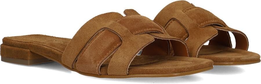 STEFANO LAURAN Slippers Dames 24050 Maat: 37 Materiaal: Suède Kleur: Bruin
