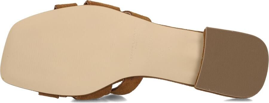 STEFANO LAURAN Slippers Dames 24050 Maat: 37 Materiaal: Suède Kleur: Bruin - Foto 3