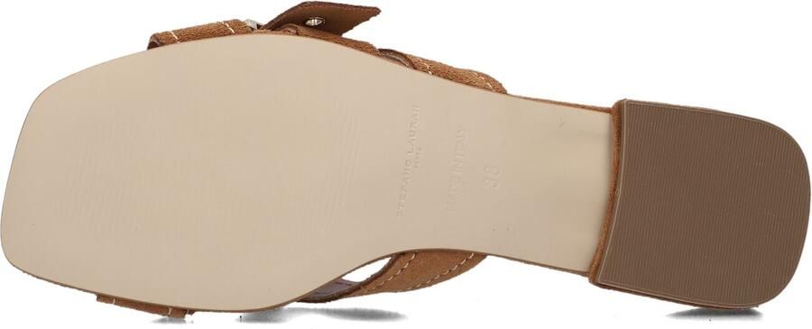 STEFANO LAURAN Slippers Dames 25037 Maat: 40 Materiaal: Suède Kleur: Bruin - Foto 3