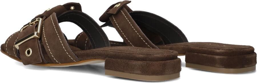 STEFANO LAURAN Slippers Dames 25037 Maat: 36 Materiaal: Suède Kleur: Bruin - Foto 5