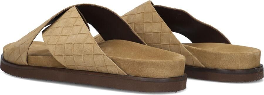 STEFANO LAURAN Slippers Heren 26001 Maat: 42 Materiaal: Suède Kleur: Camel - Foto 4