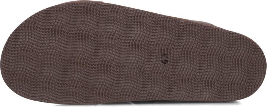 STEFANO LAURAN Slippers Heren 26002 Maat: 44 Materiaal: Leer Kleur: Bruin - Foto 3