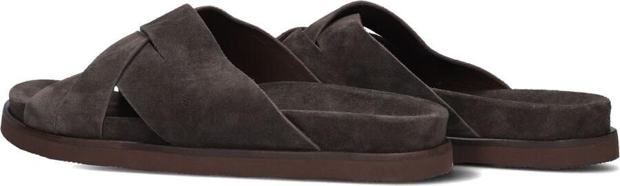 STEFANO LAURAN Slippers Heren 26004 Maat: 42 Materiaal: Suède Kleur: Bruin - Foto 5