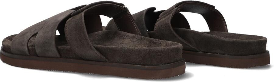 STEFANO LAURAN Badslippers Heren 26004 Maat: 45 Materiaal: Suède Kleur: Bruin - Foto 5