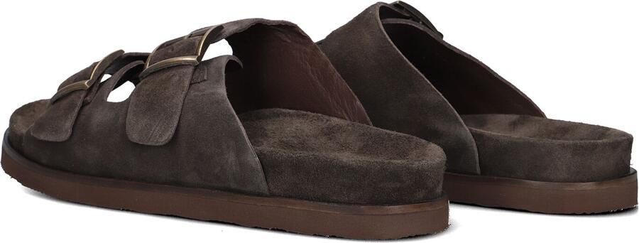 STEFANO LAURAN Slippers Heren 26005 Maat: 46 Materiaal: Suède Kleur: Bruin - Foto 5