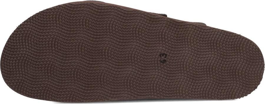 STEFANO LAURAN Slippers Heren 26005 Maat: 46 Materiaal: Suède Kleur: Bruin - Foto 3