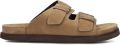 STEFANO LAURAN Slippers Heren 26005 Suède Camel - Bruin