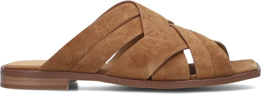 STEFANO LAURAN Slippers Dames 4004a Maat: 41 Materiaal: Suède Kleur: Camel - Foto 4
