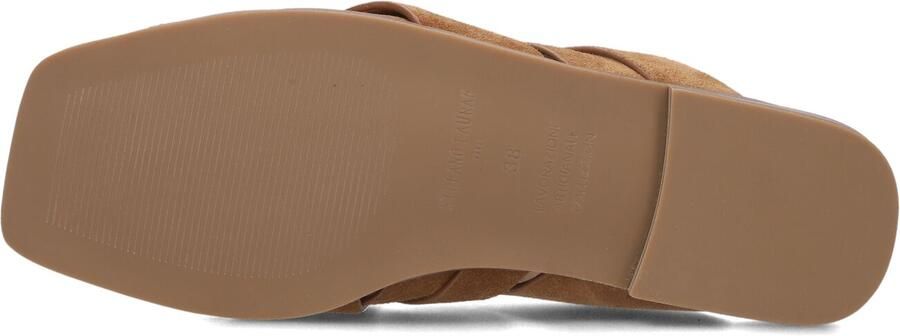 STEFANO LAURAN Slippers Dames 4004a Maat: 41 Materiaal: Suède Kleur: Camel - Foto 3