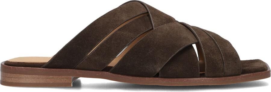 STEFANO LAURAN Slippers Dames 4004a Maat: 37 Materiaal: Suède Kleur: Bruin - Foto 4