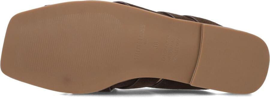 STEFANO LAURAN Slippers Dames 4004a Maat: 37 Materiaal: Suède Kleur: Bruin - Foto 3